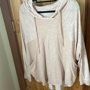 Free People size M/L. Oversized sweatshirt